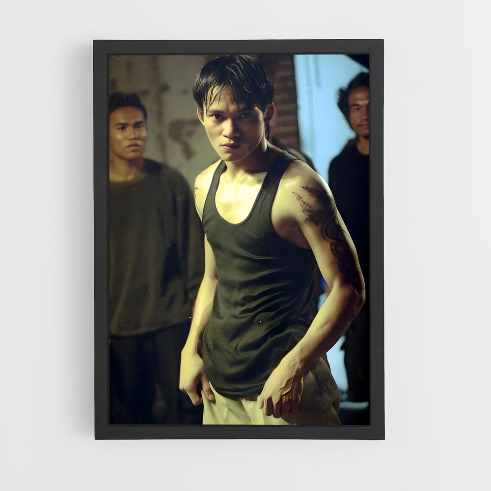 Poster The Warrior Ink – affiche Kung Fu (vue 2)